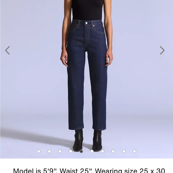 Levi's Made Japan Selvedge Column Blue Tab Jeans - Picture 3 of 4